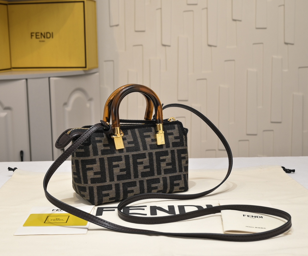 FENDI by the way Boston Tote Bag 8936
