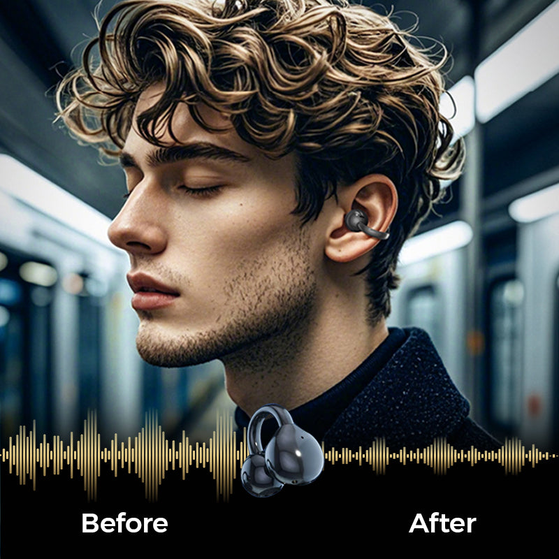 Bone Conduction Bluetooth Earphones
