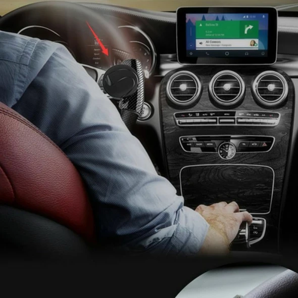 🎉Winter Sale 30% OFF - Universal 360° Steering Wheel Booster Knob