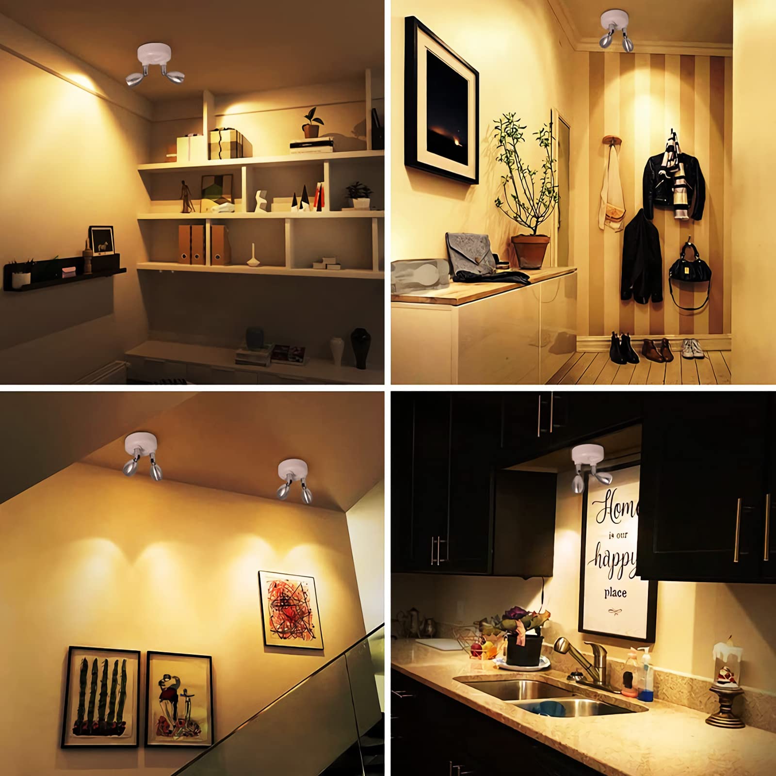 🔥ON SALE🔥Dual Head RGB LED Spotlight with Remote