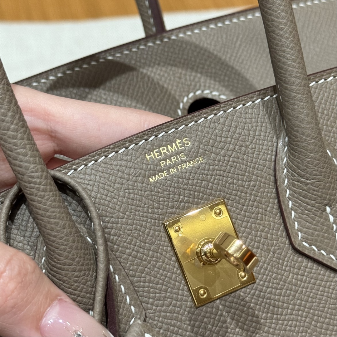 Hermès Birkin 18Etoupe Handbag (Handmade to Order)