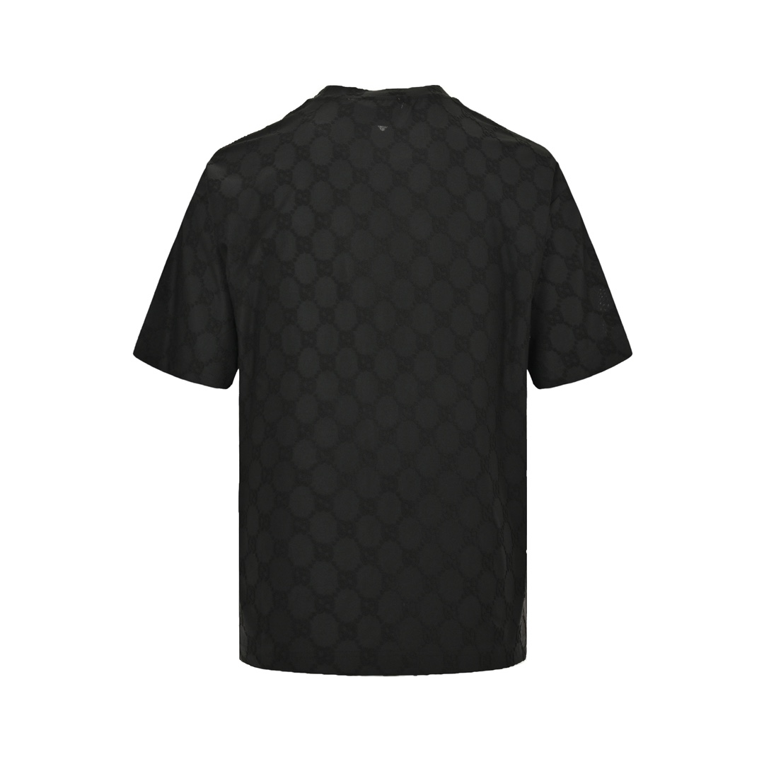 Gucci 24ss all over double G jacquard short sleeves