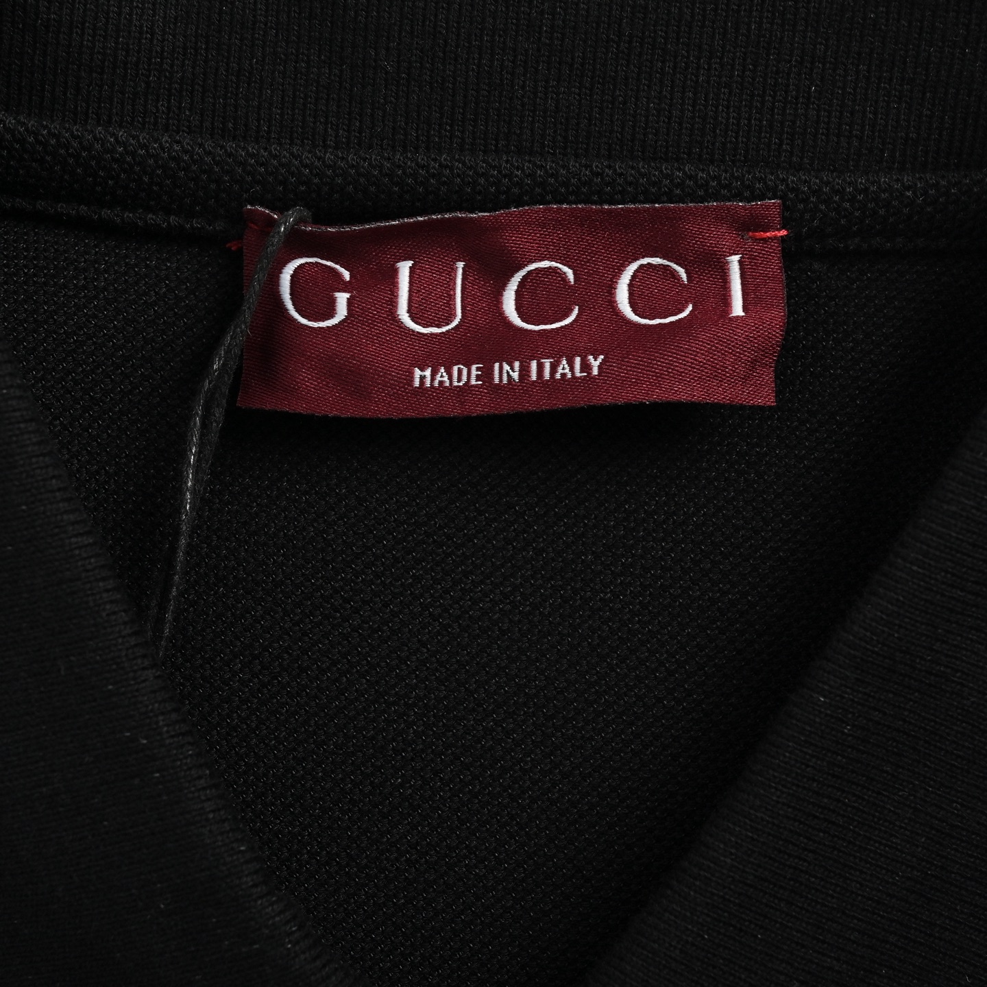 Gucci 25ss pocket double G embroidered Polo short sleeve