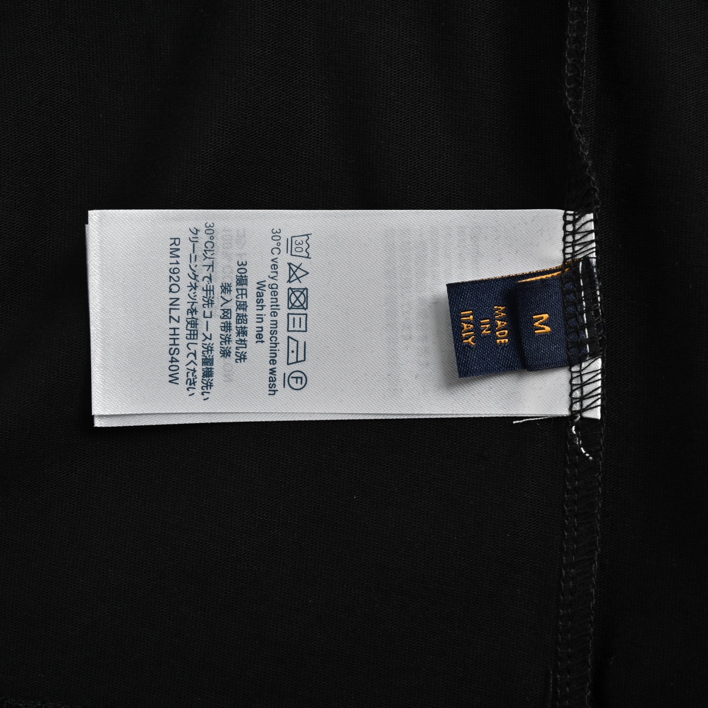 Louis Vuitton washed damaged hand-painted round neck short sleeves