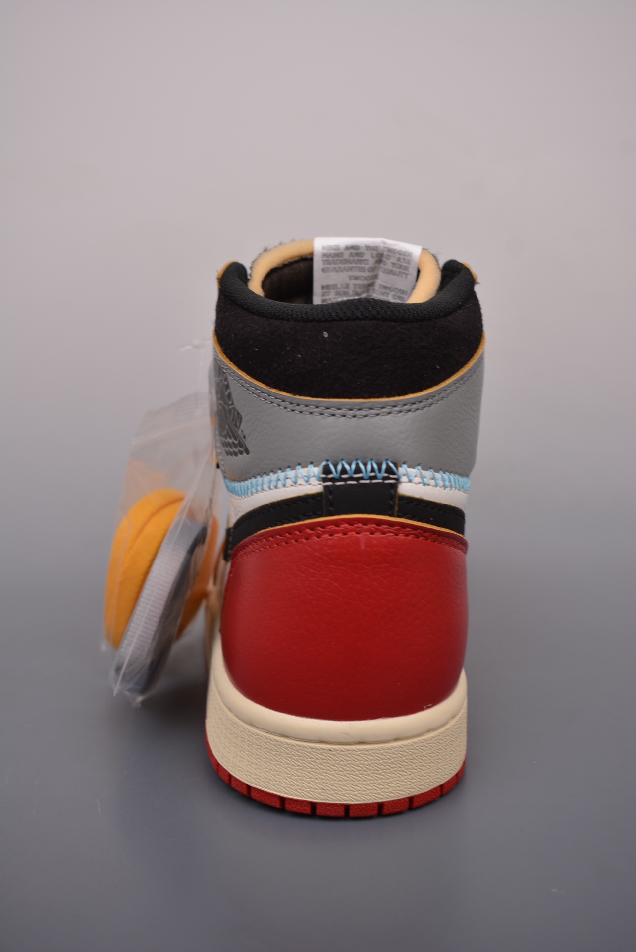 Union x AirJordan 1 Retro High NRG Black White Red HV8563 600