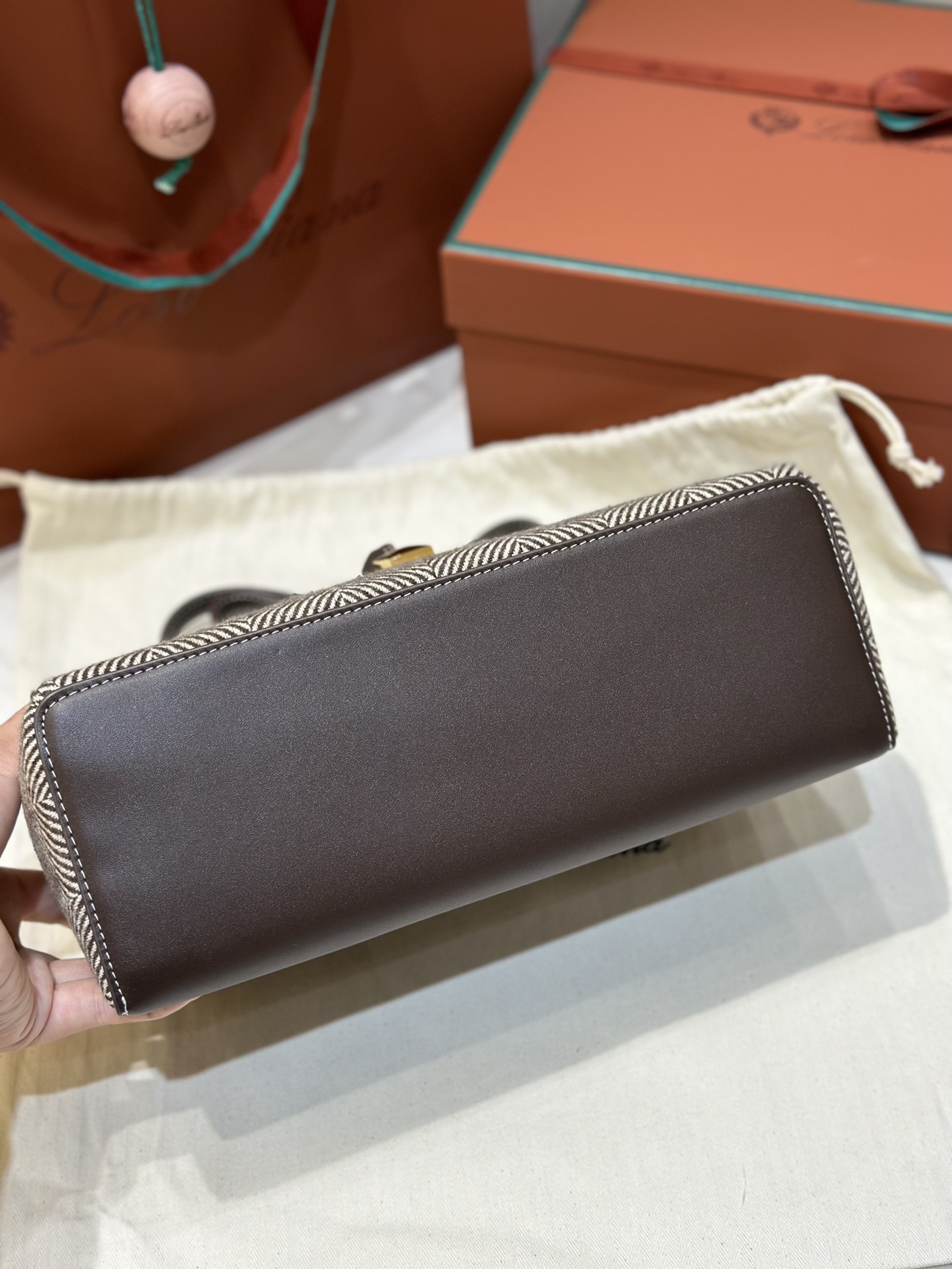 Loro Piana Extra series handbags