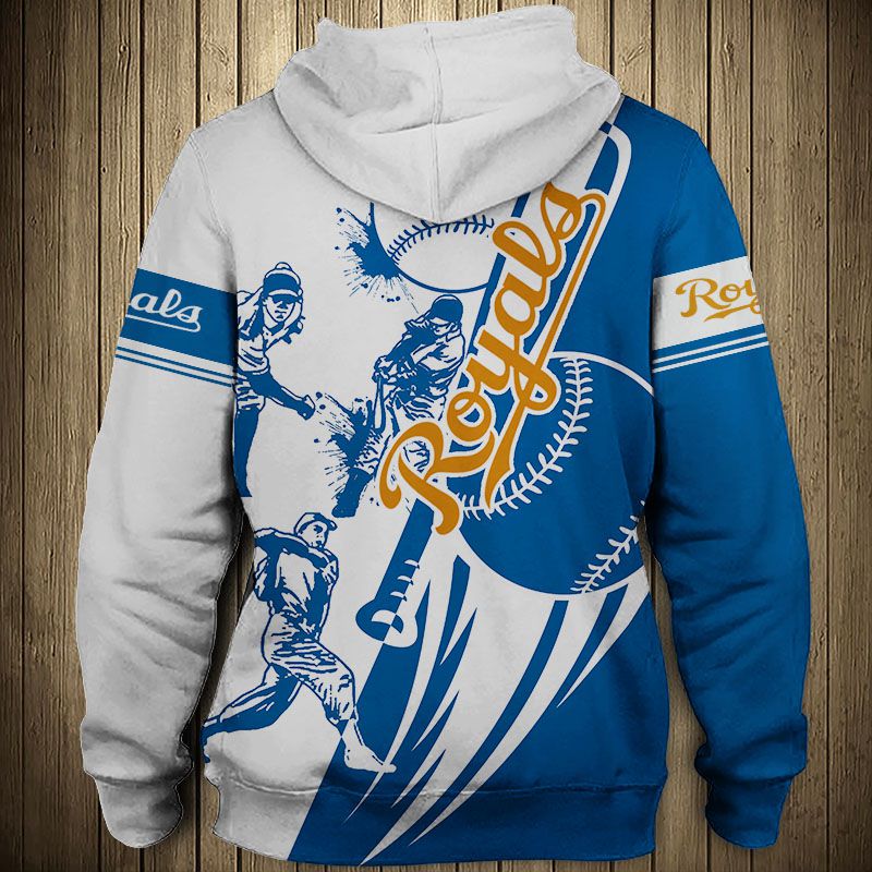 KANSAS CITY ROYALS 3D HOODIES KCR005