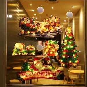 🎄 Window Hanging Lights