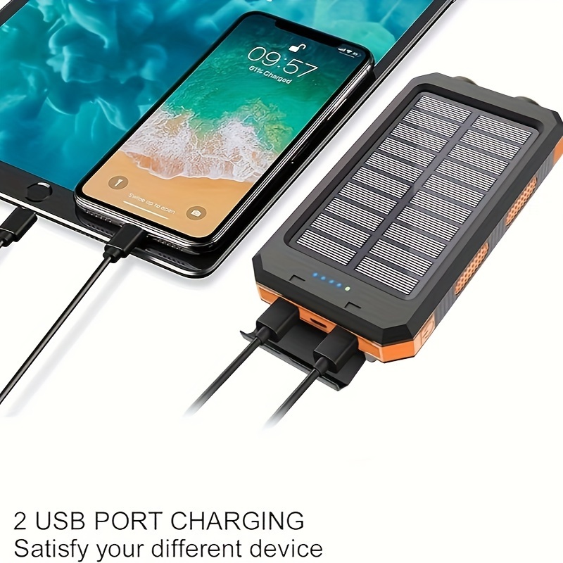 10000-mAh-Solar-Mobile-Power/-Mobile-Power/-Portable-Charger-For-All-Devices