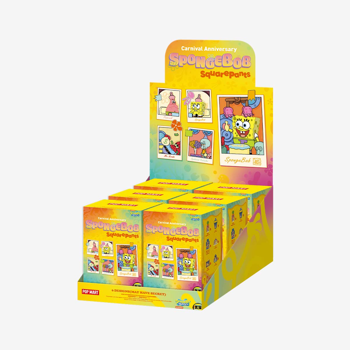 POP MART SpongeBob SquarePants Carnival Anniversary Series Scene Sets [1 Blind Box]