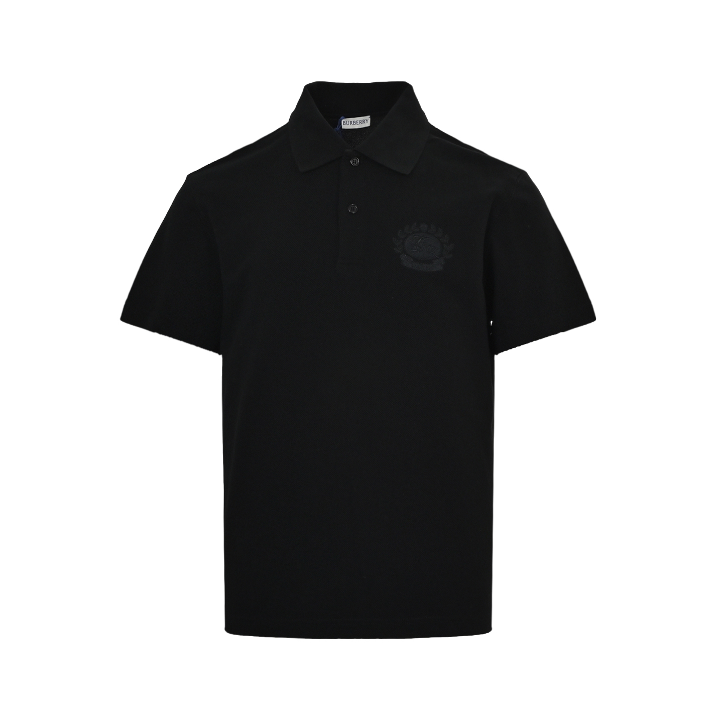 Burberry Wheat Horse Embroidered Polo Short Sleeve