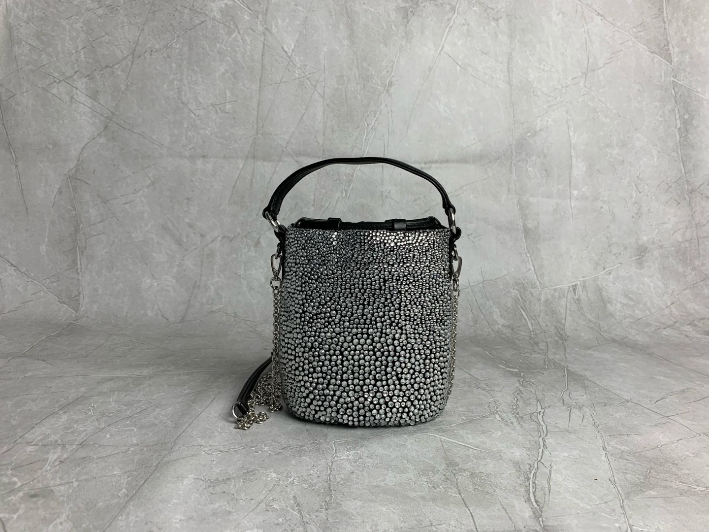 Miu Miu Diamond Bucket Bag 5BE090