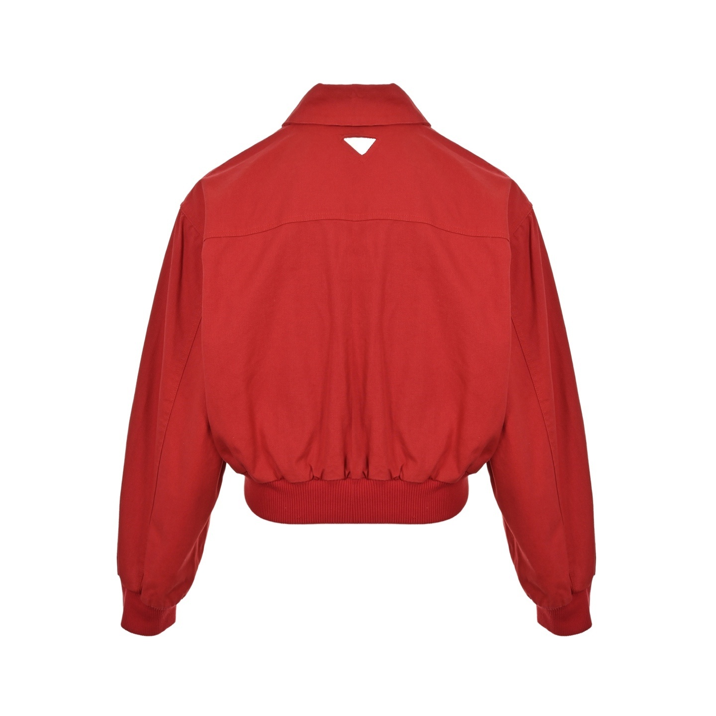 Prada 25Fw red cropped jacket