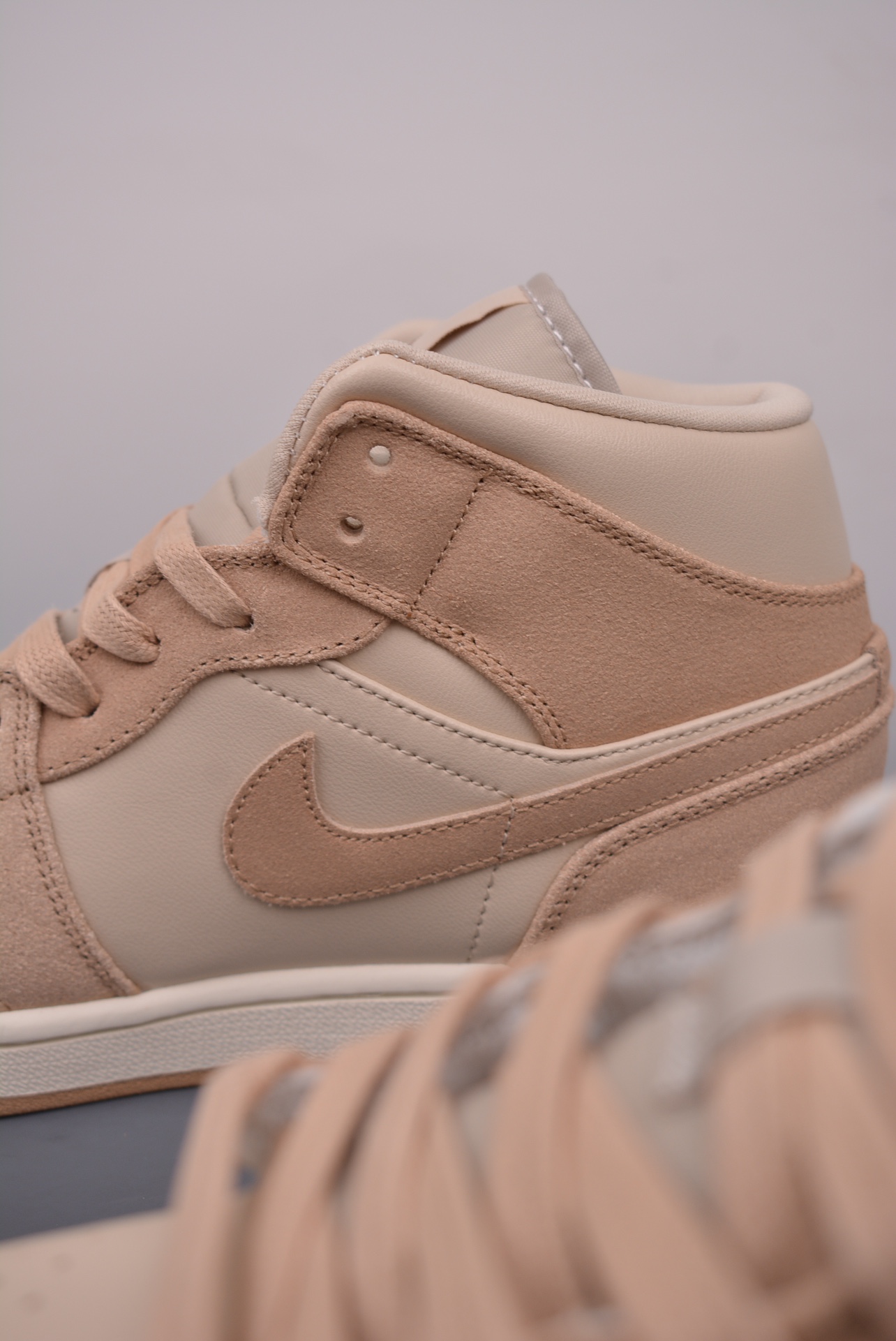 Air Jordan 1 Mid Light Brown Toe  FJ3448-200