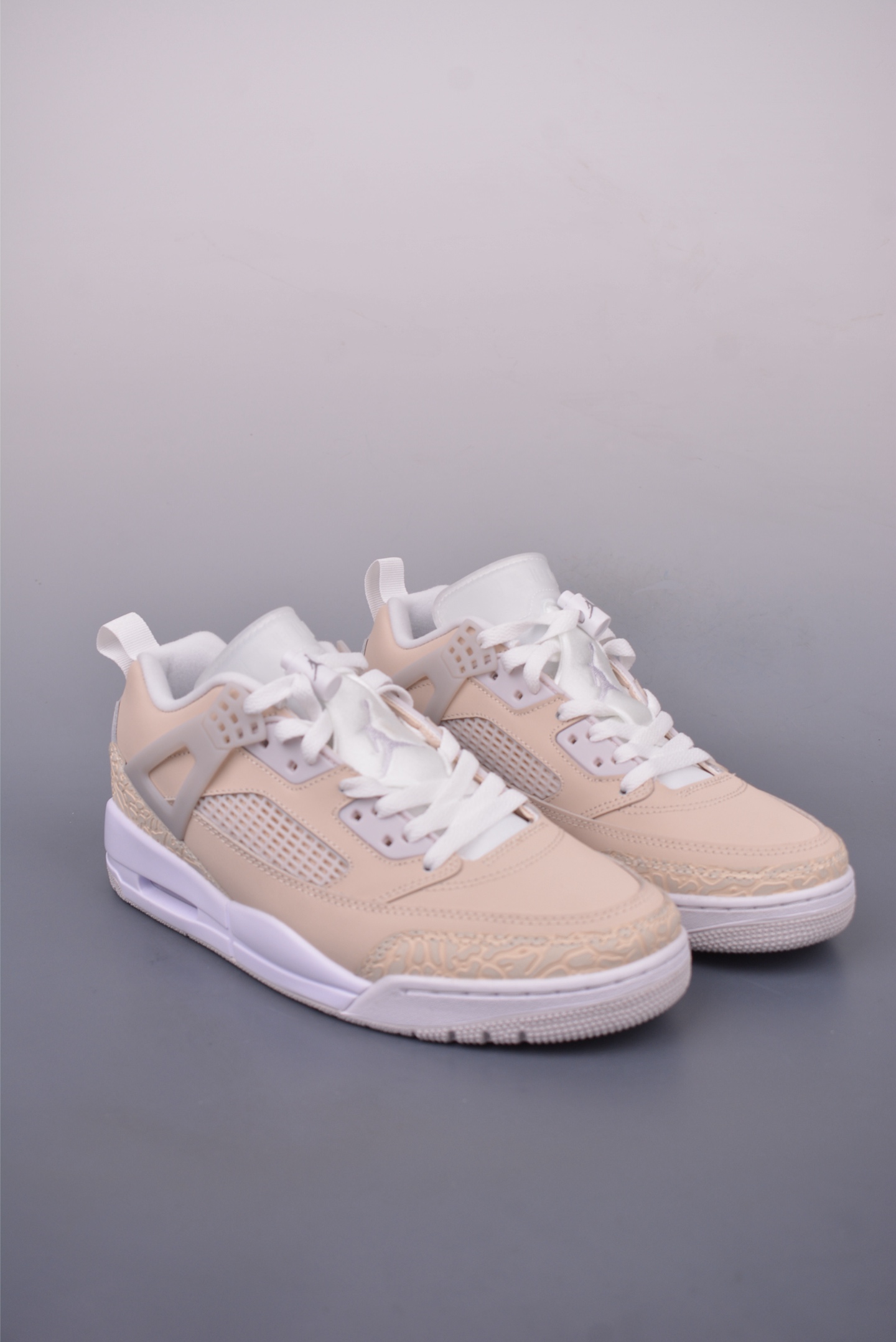 Nike Air Jordan Spizike Low basketball shoes Khaki White Cracked HV6628-100