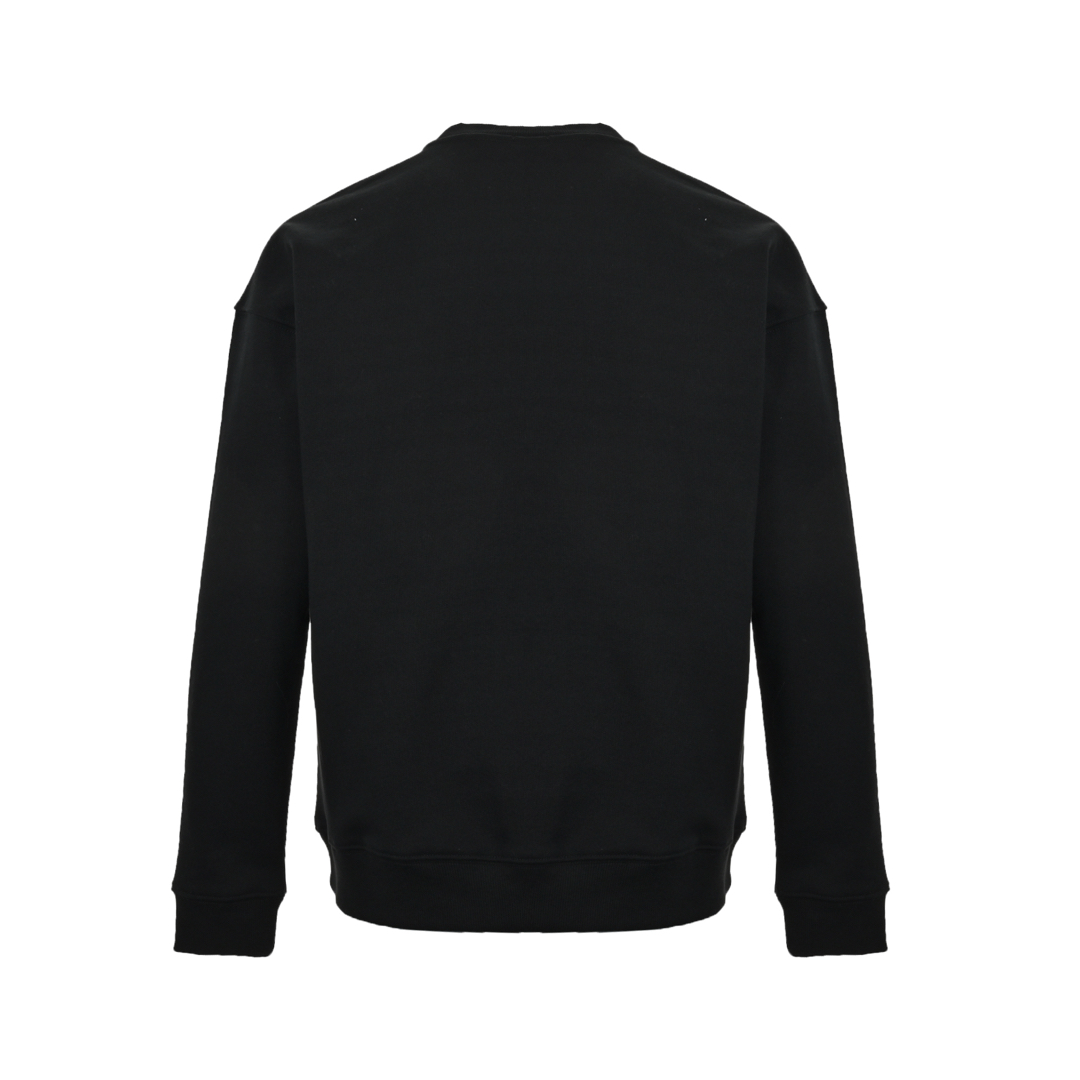 Prada 24Fw obscure toothbrush logo crewneck sweatshirt
