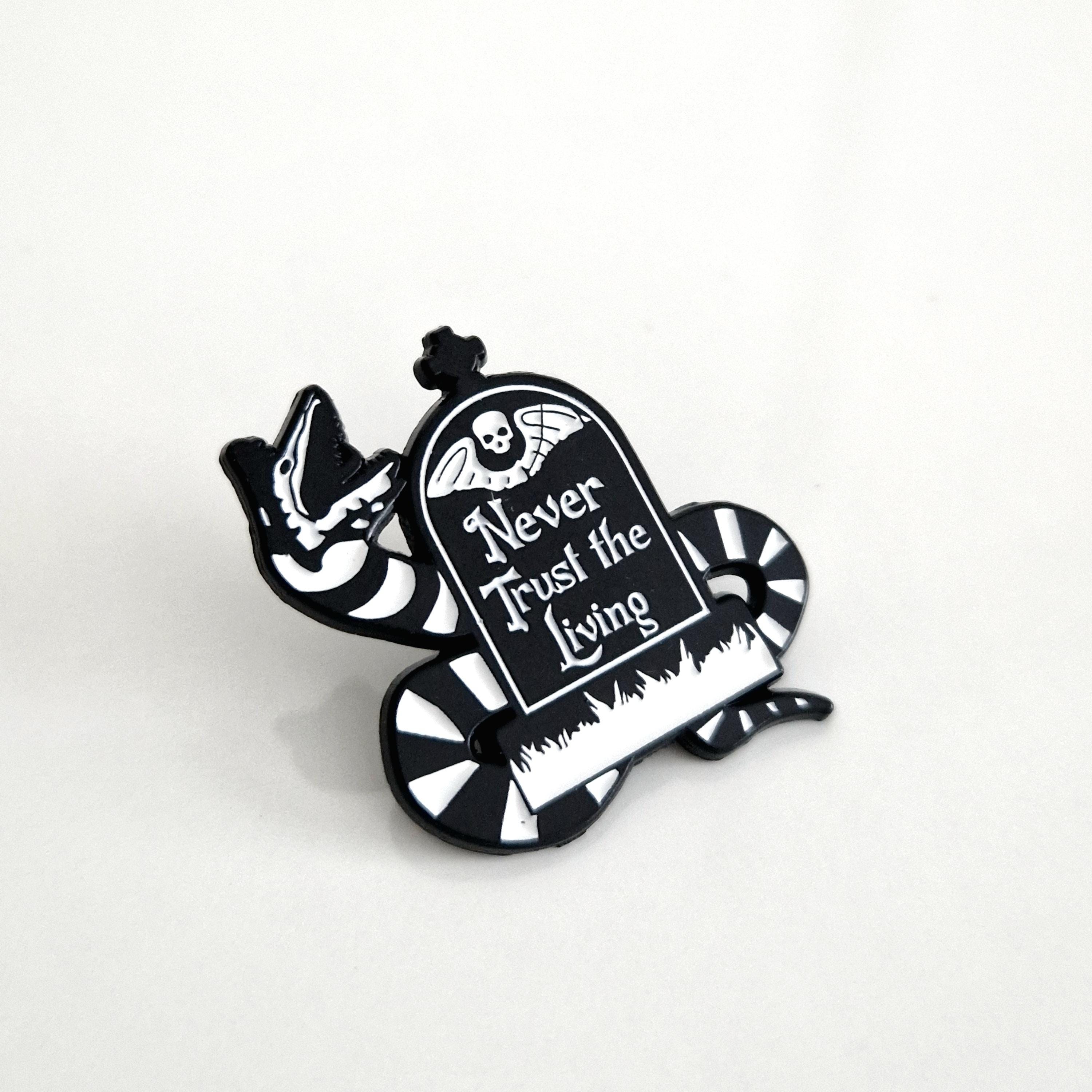 Beetlejuice Pins | Unique embellishments