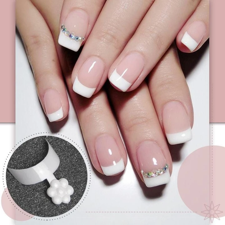 NailStudio Glue-On French Nails Kit