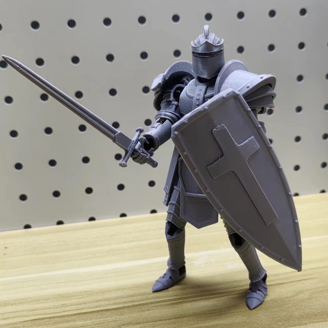 ⚔️🛡️DIY Medieval Heavy Plate Knight Strong Magnetic Removable Articulated Doll