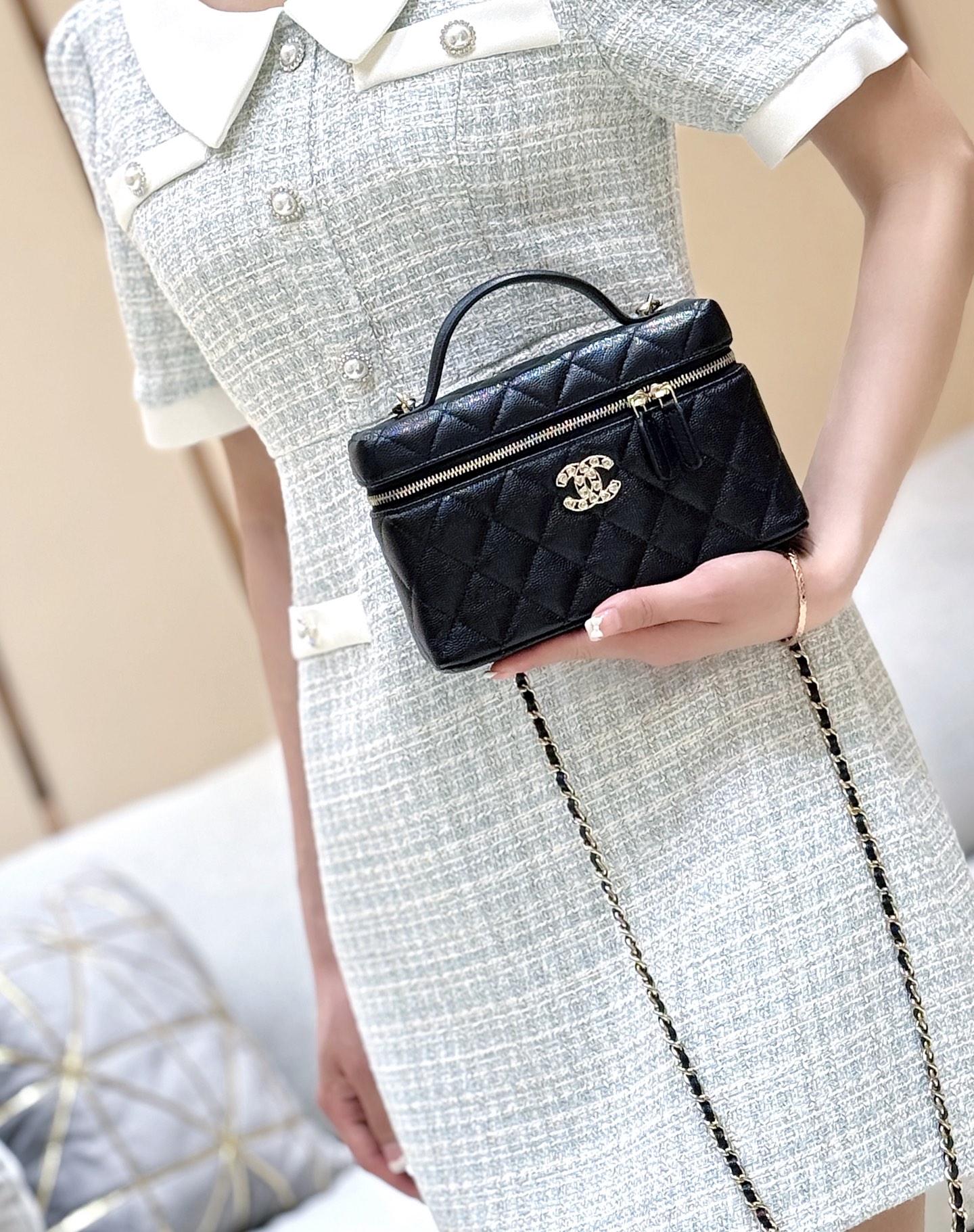 Chanel 25P Limited Edition Heart Diamond Bag AP4513 00108