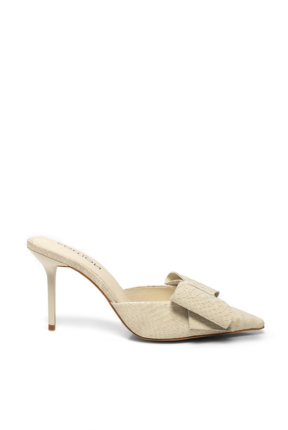 Zapatilla Mule Snake Print