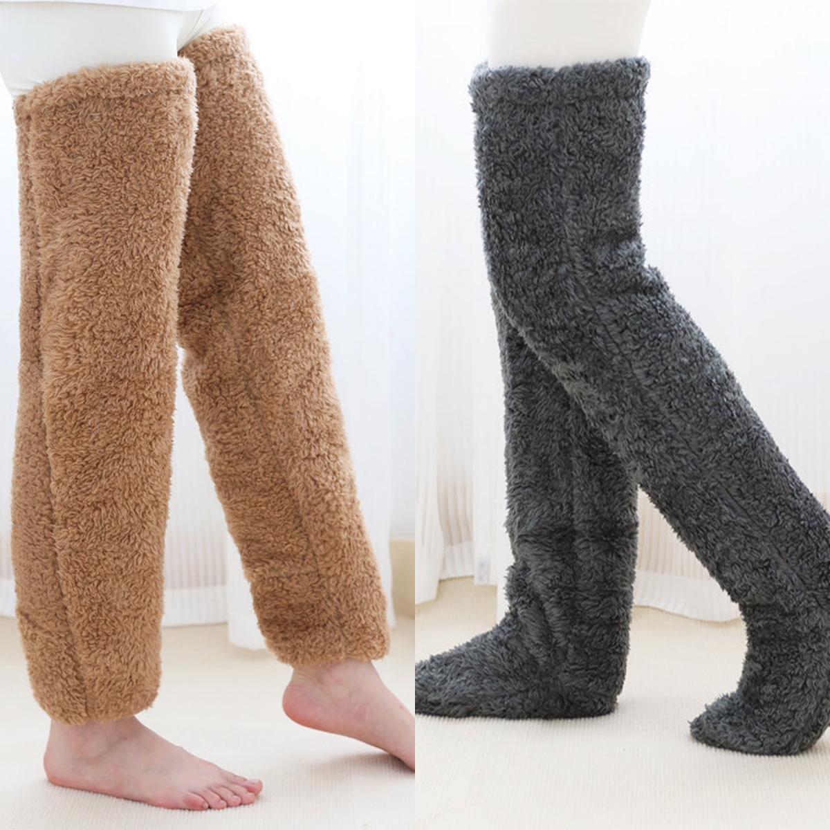 💥Last Day Promotion 60% OFF--Thickened warm and cold-proof Snuggle Paws Sock Slippers