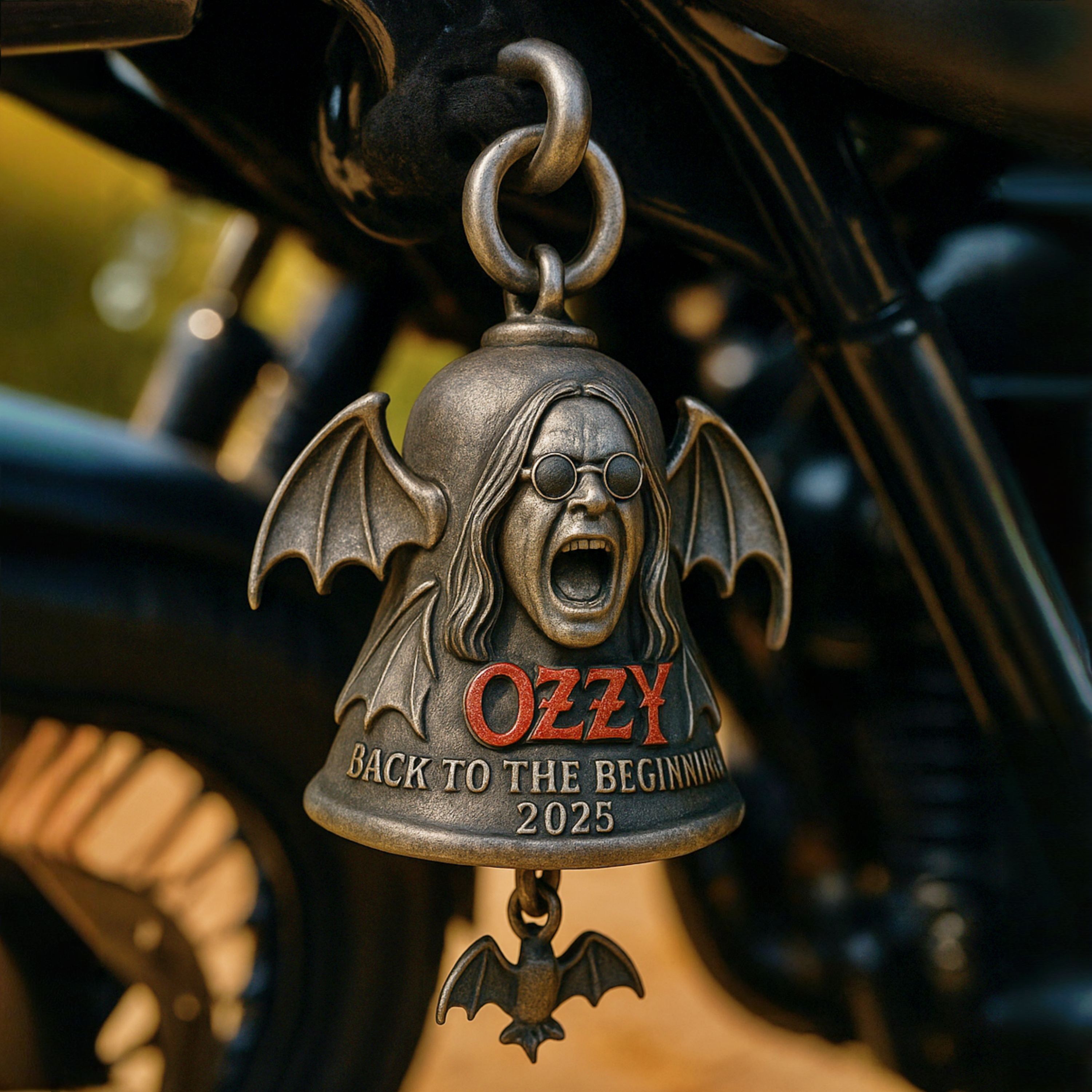 Ozzy “Back to the Beginning” Motorcycle Guardian Bell