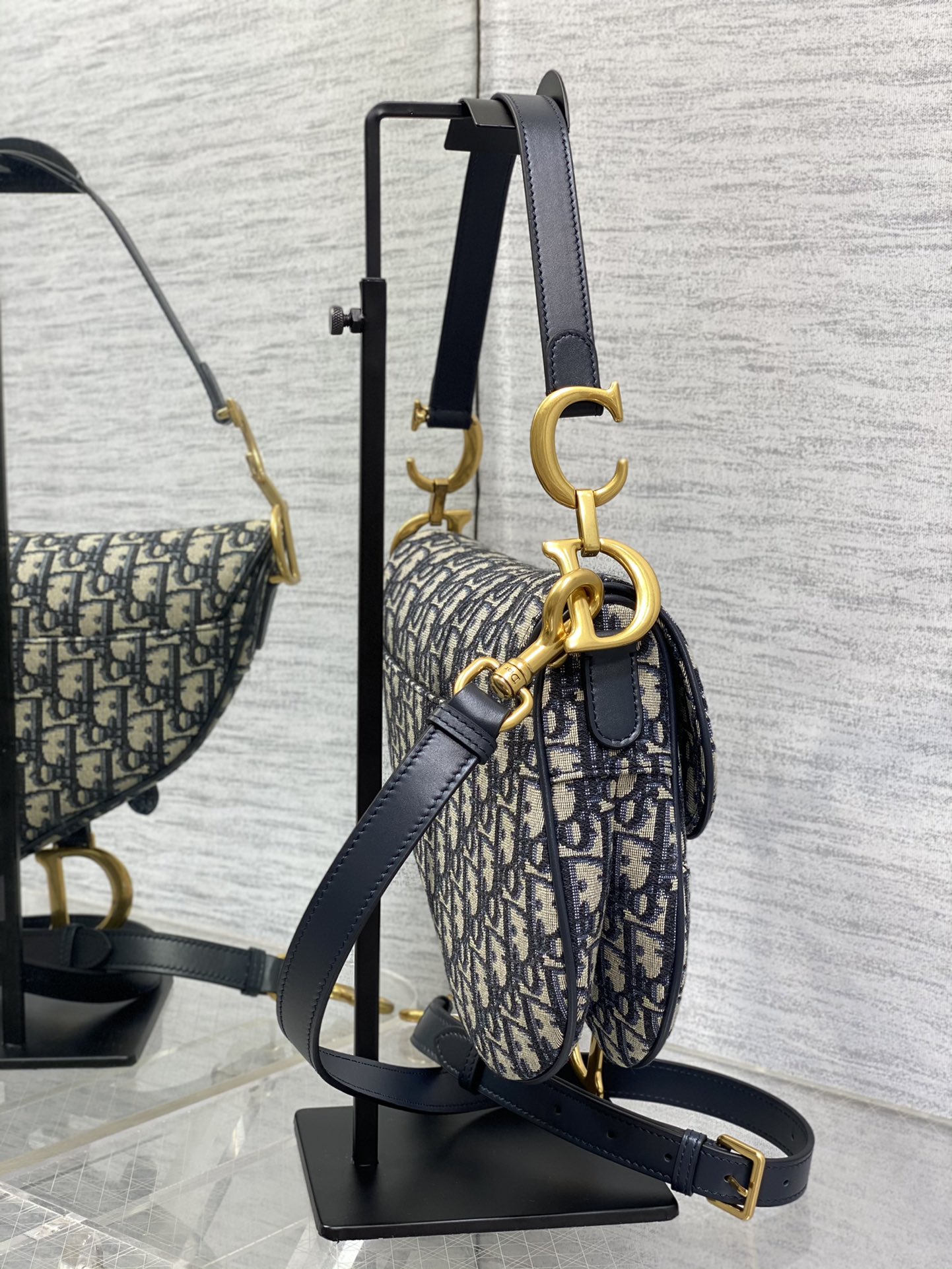 Dior CD Saddle Classic Saddle Bag
