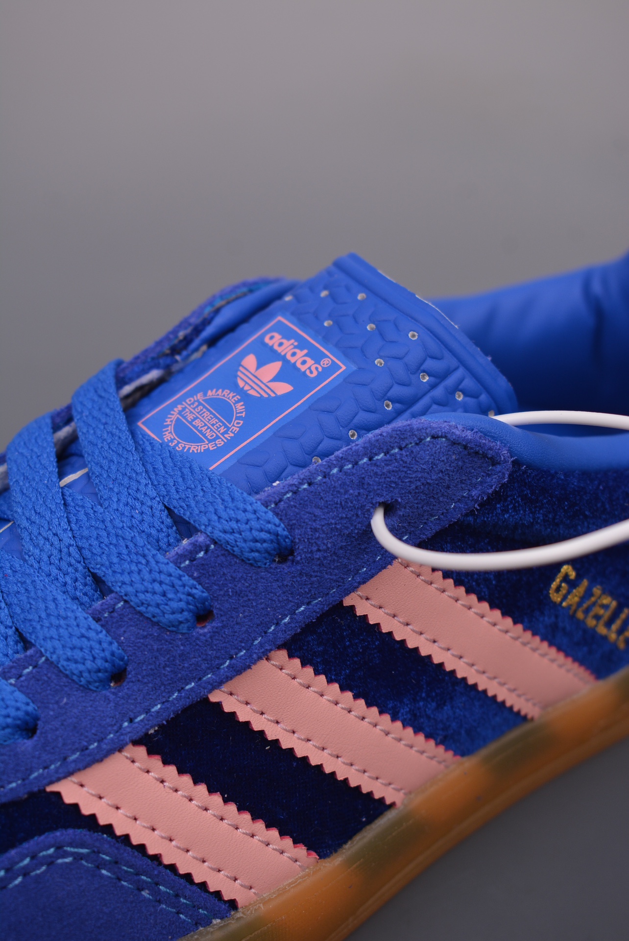 Adidas Gazelle Indoor Trainers Blue Pink IG6785