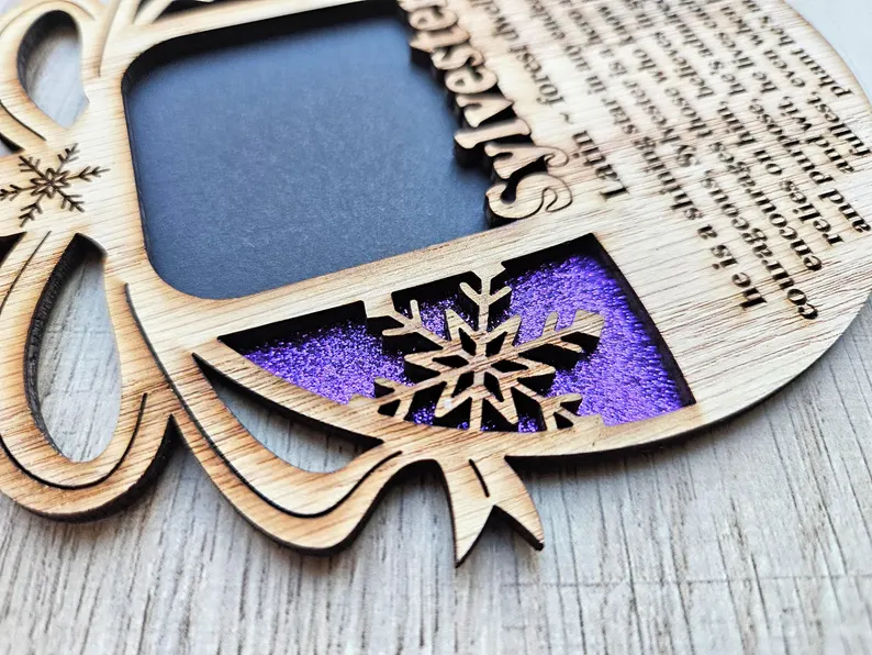Personalized Name Meaning Christmas Ornament