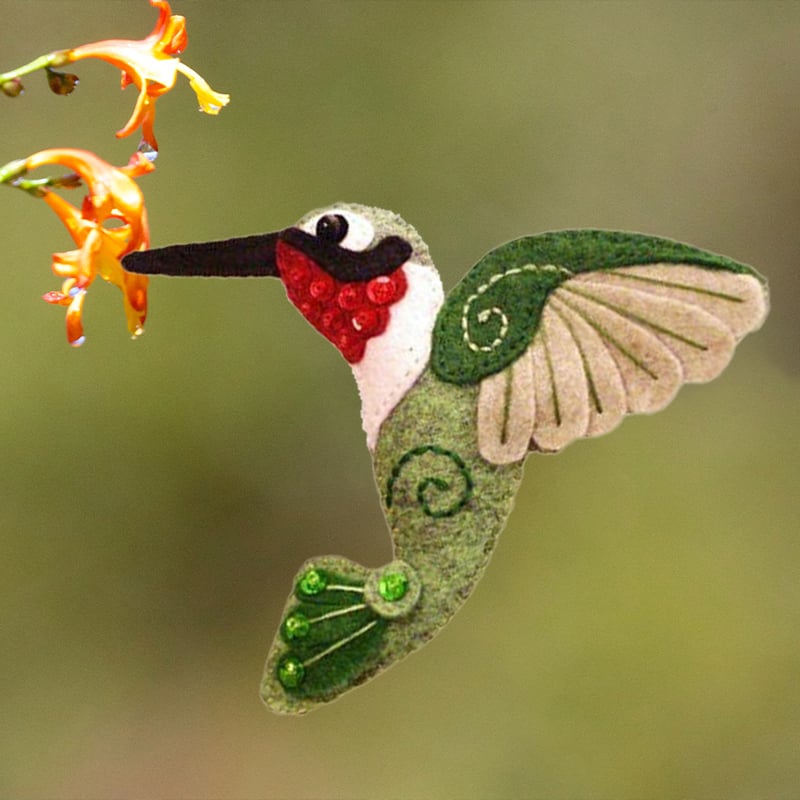 🔥Last Day Promotion - 50% OFF🔥 Handmade Felt Bird Hanging Ornament🐦 - Buy 4 Get 20% Off & Free Shipping