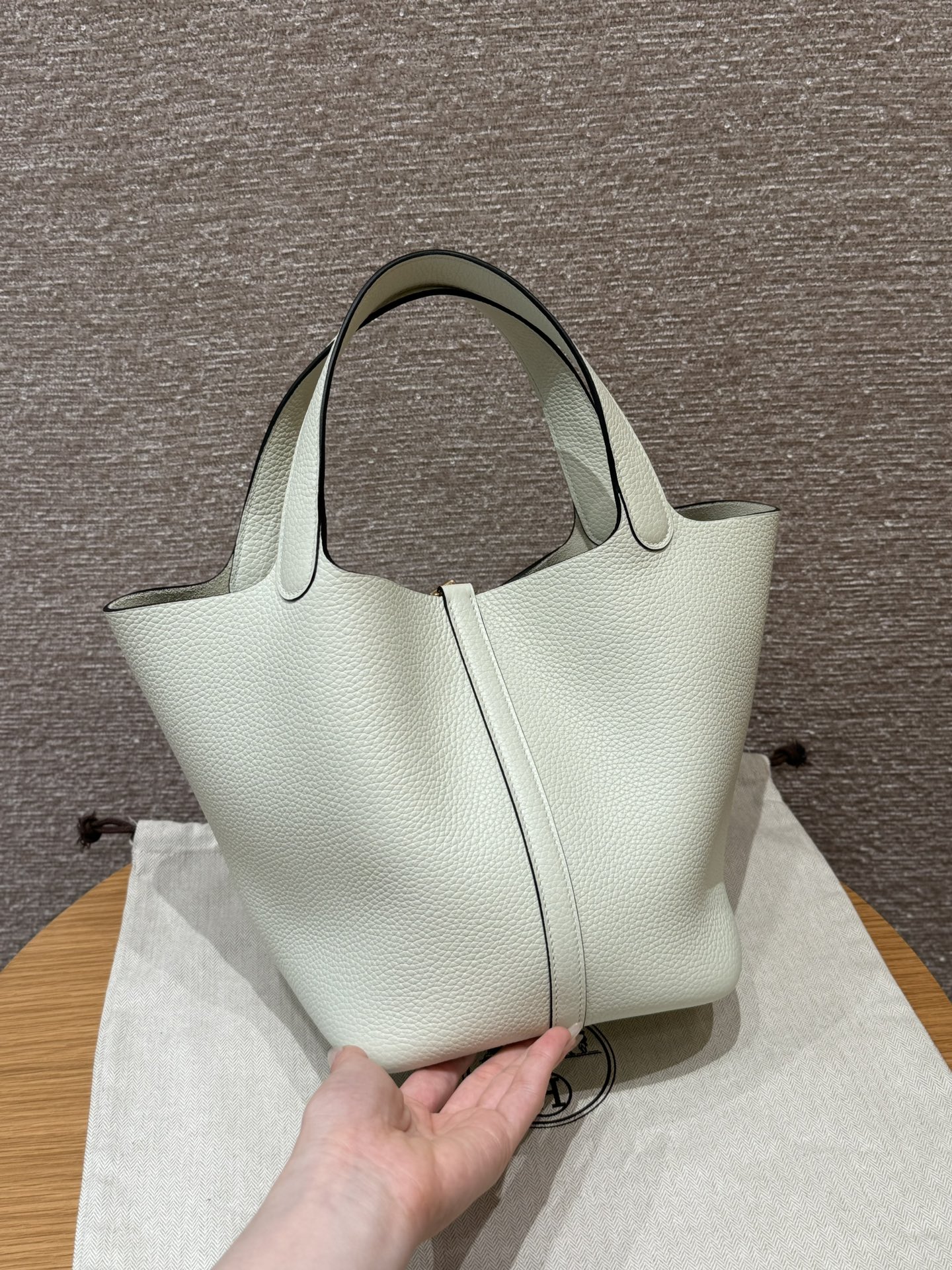 Hermès Picotin lo 0SVert Fizz Handbag (Handmade to Order)