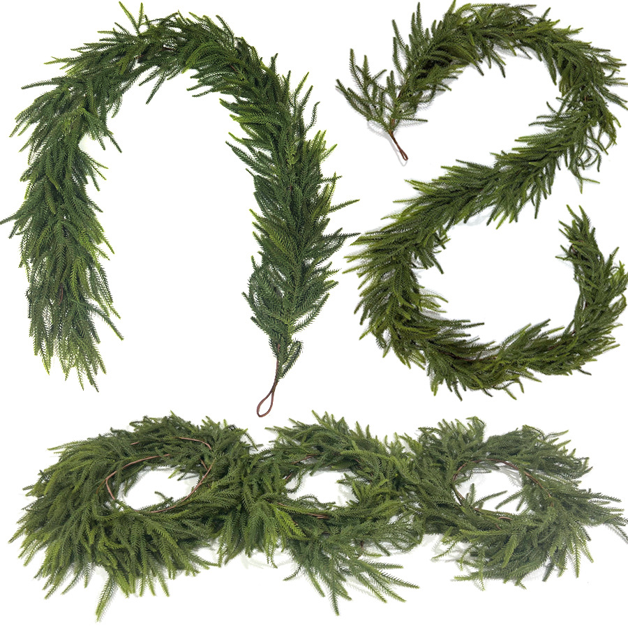 🎄Early Christmas Sale 49% OFF🎄Soft glue pine cypress rattan pine needle decoration