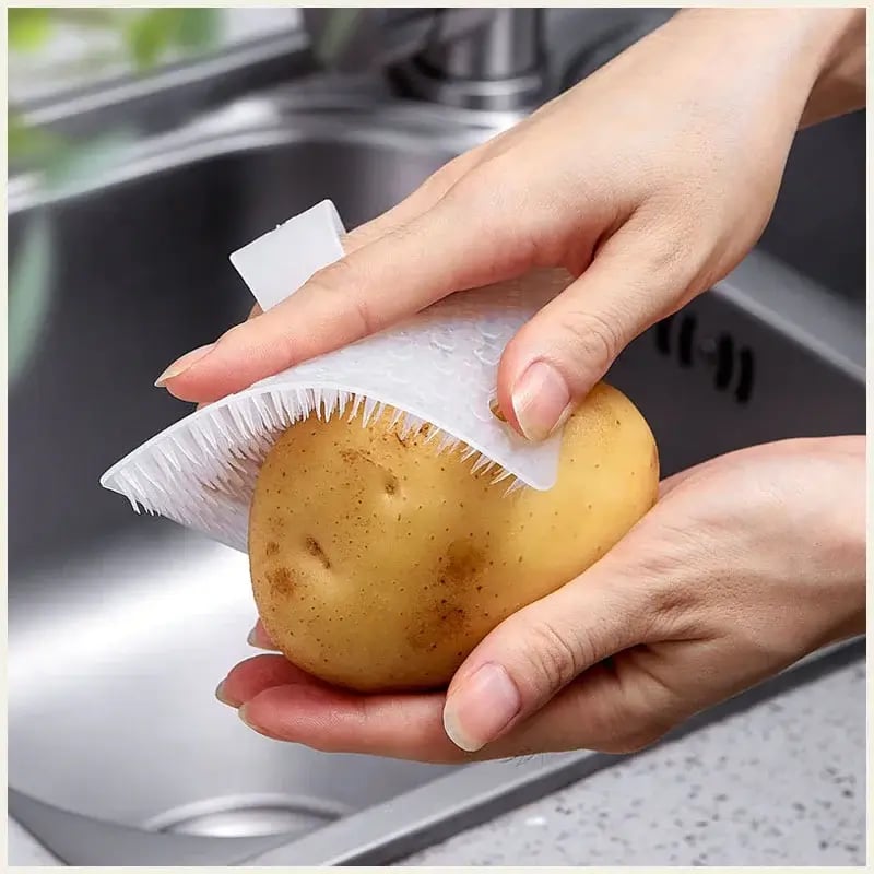 🔥Last Day 50% OFF🔥 Multifunctional Fruit And Vegetable Brush🔥BUY 3 SET GET 2 SET FREE(  30PCS ) & FREE SHIPPING