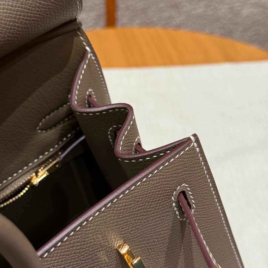 Hermès Birkin 18Etoupe Handbag (Handmade to Order)