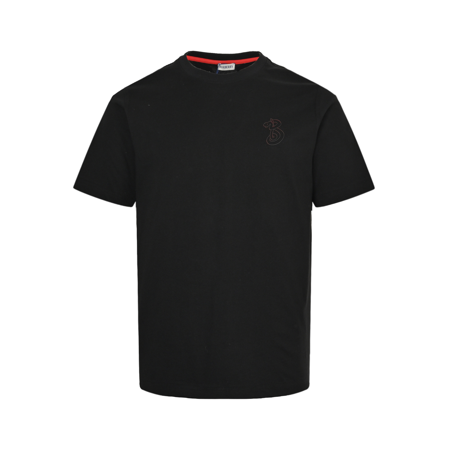 Burberry 25ss Year of the Snake limited edition short-sleeved shirt with back logo print