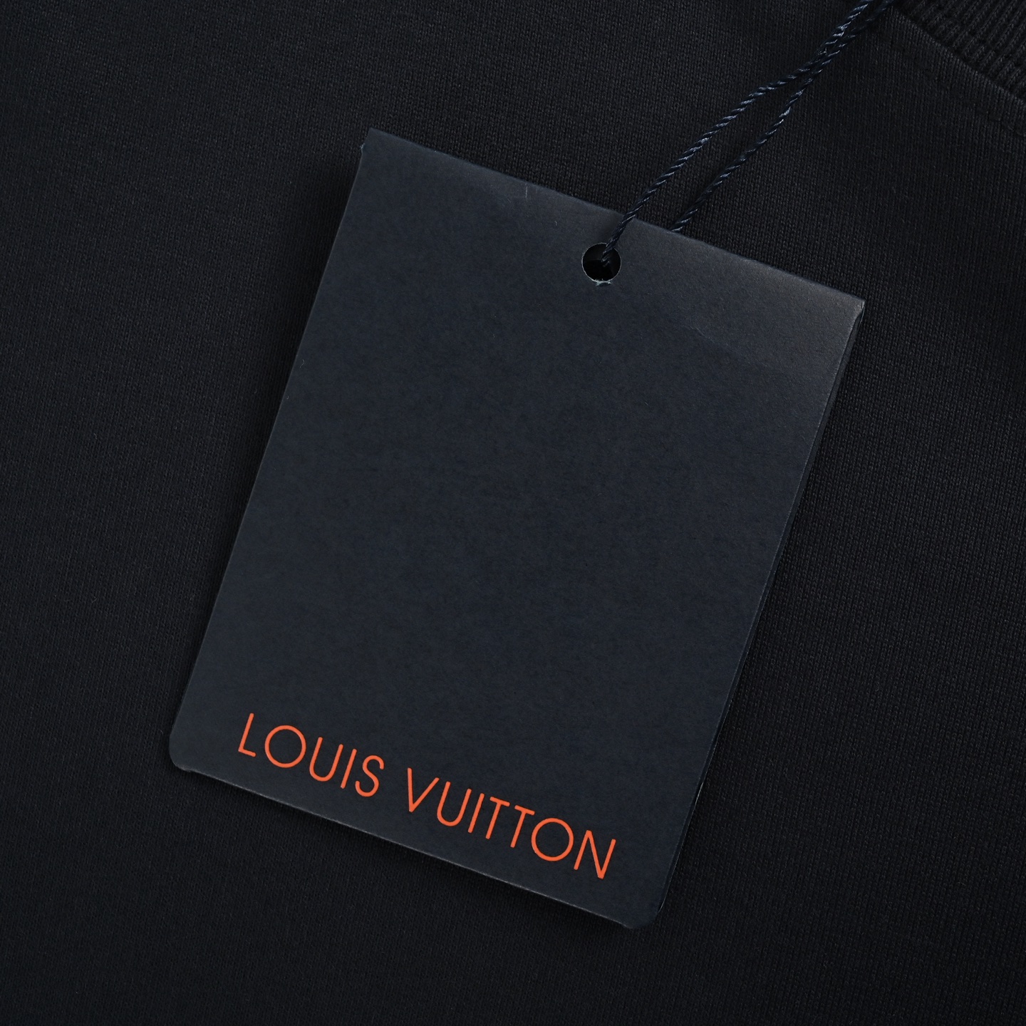 Louis Vuitton Big V inverted letter print logo short sleeves