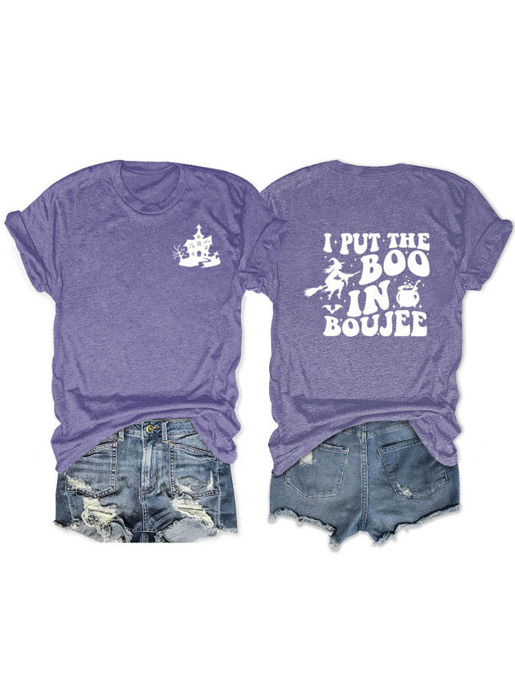 Put The Boo In Boujee Tee