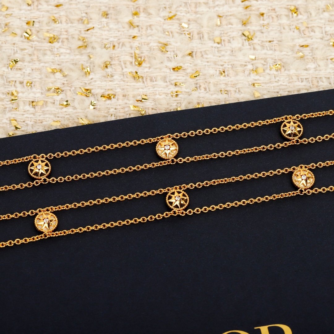 Dior Sun Moon Star Necklace
