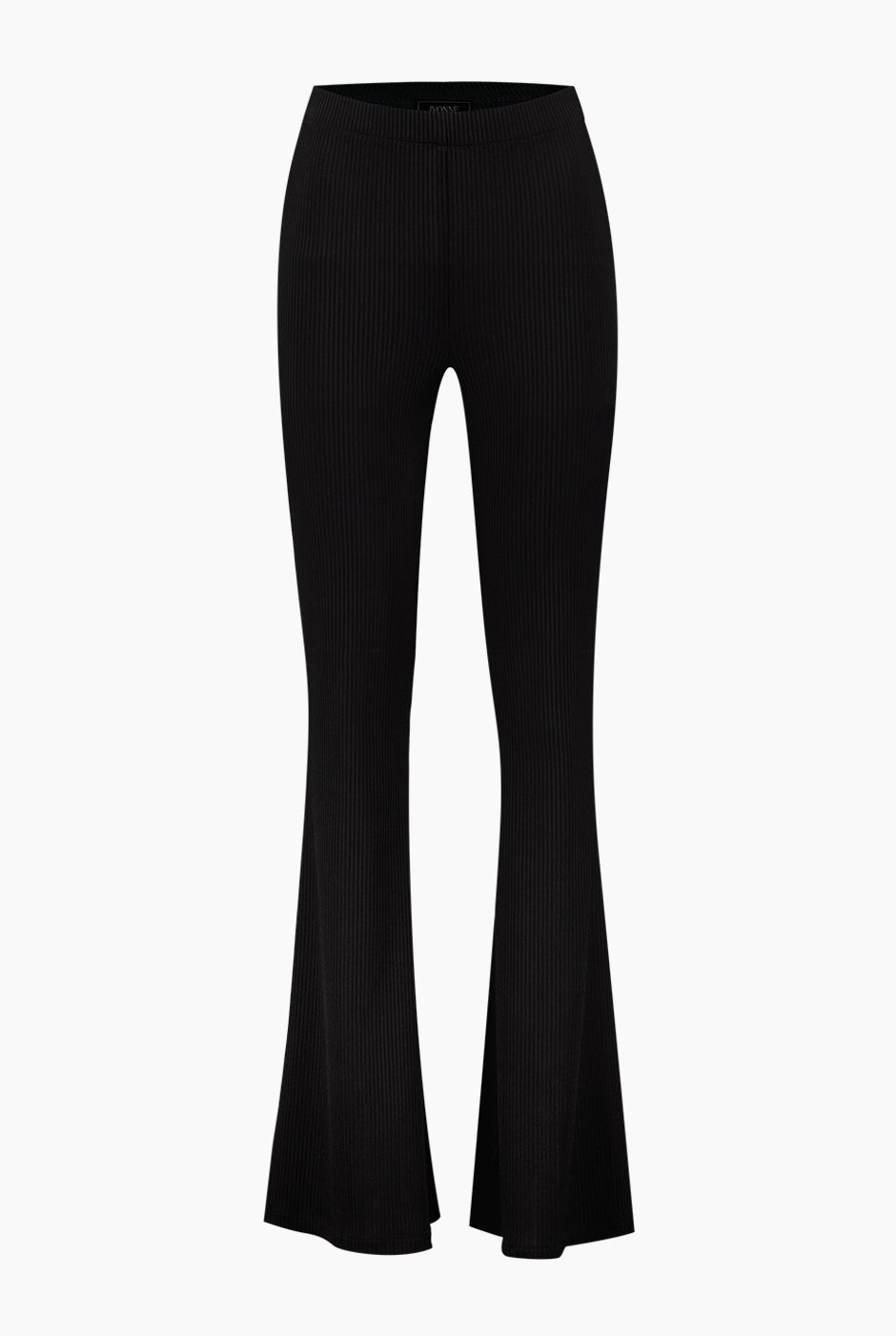 Pantalon semi campana negro