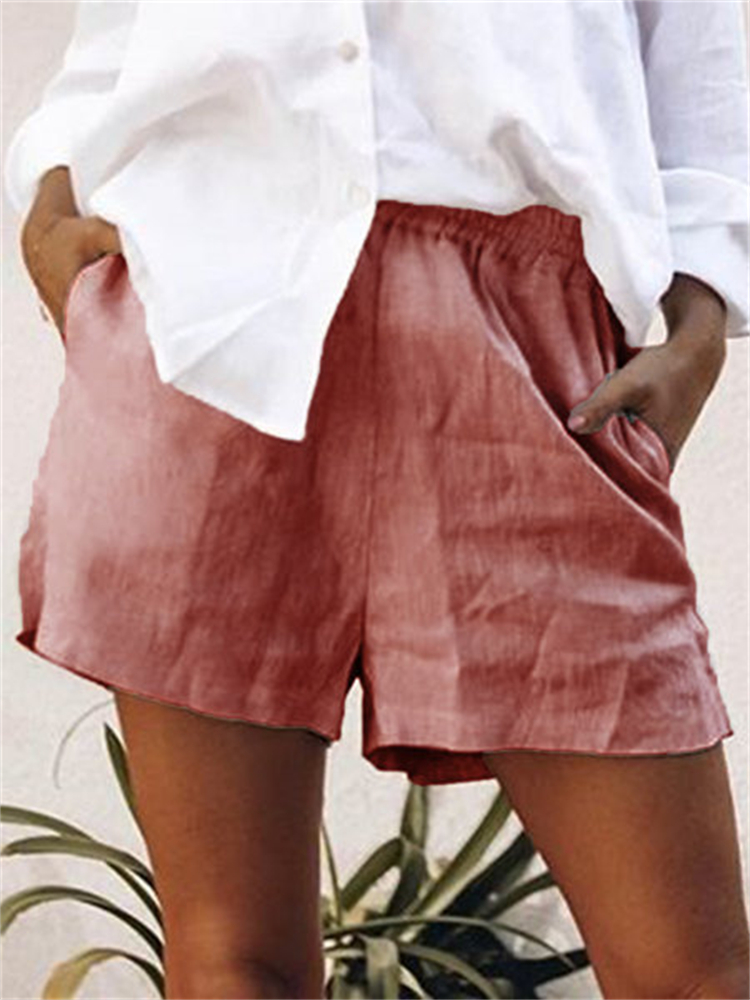 Basic Loose Fit Comy Shorts