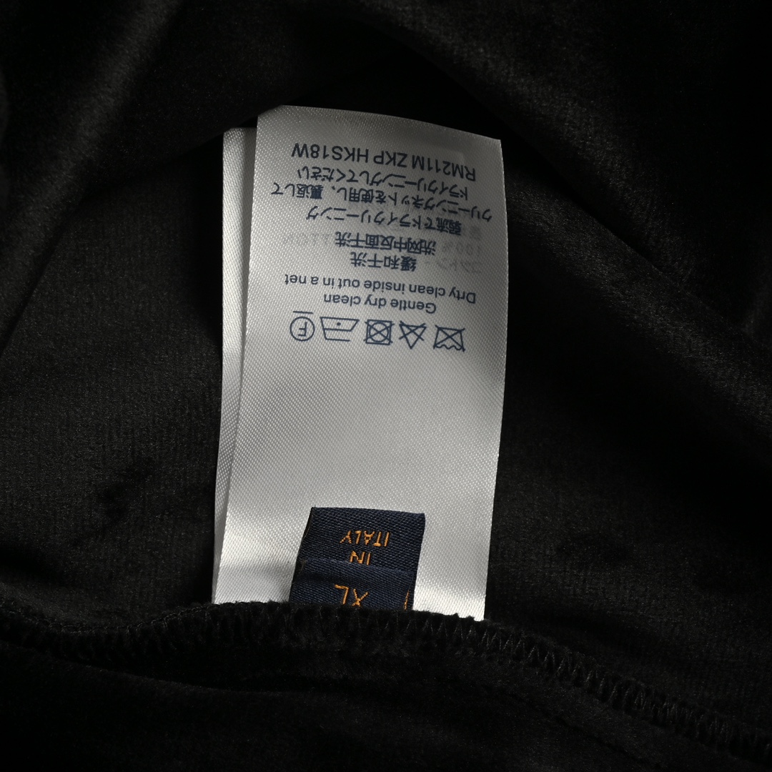 Louis Vuitton 24Fw embroidered logo fleece trousers