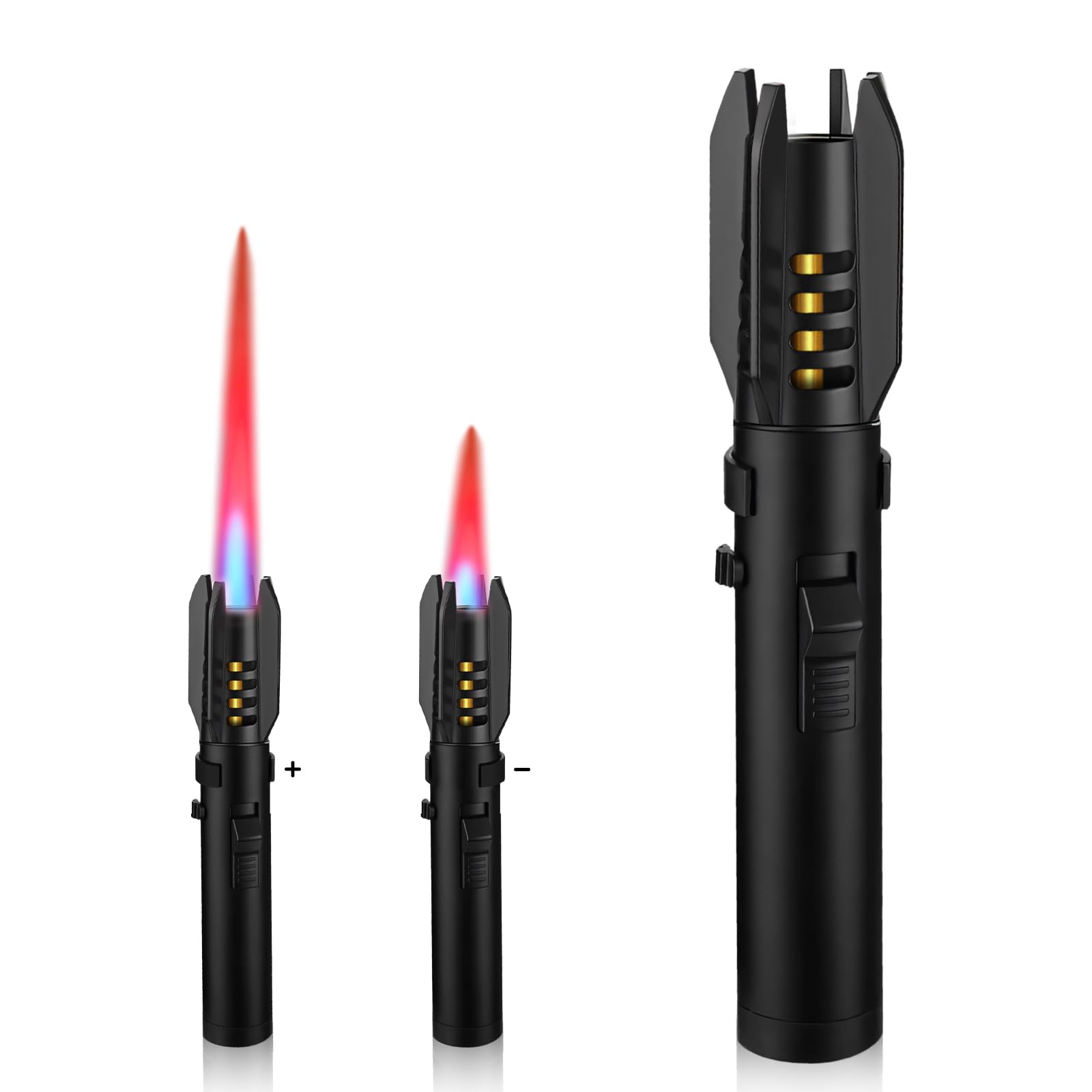 🔥 Lightsaber Torch Lighter – Refillable, Windproof & Built for Adventure! (Butane Not Included)