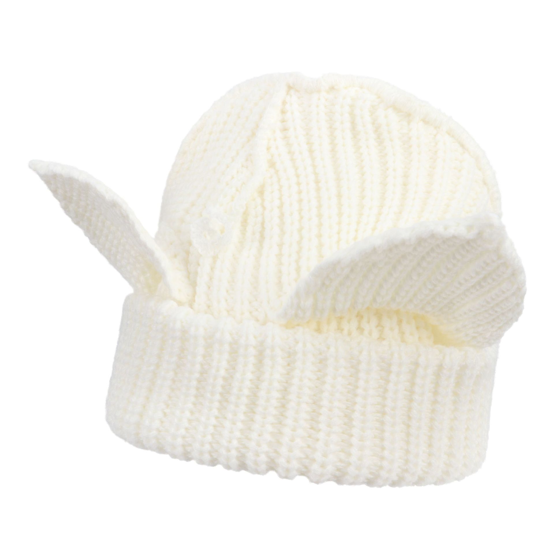 Fashion adult Hot Sale Lady Devil Ears thicken all acrylic knit hat