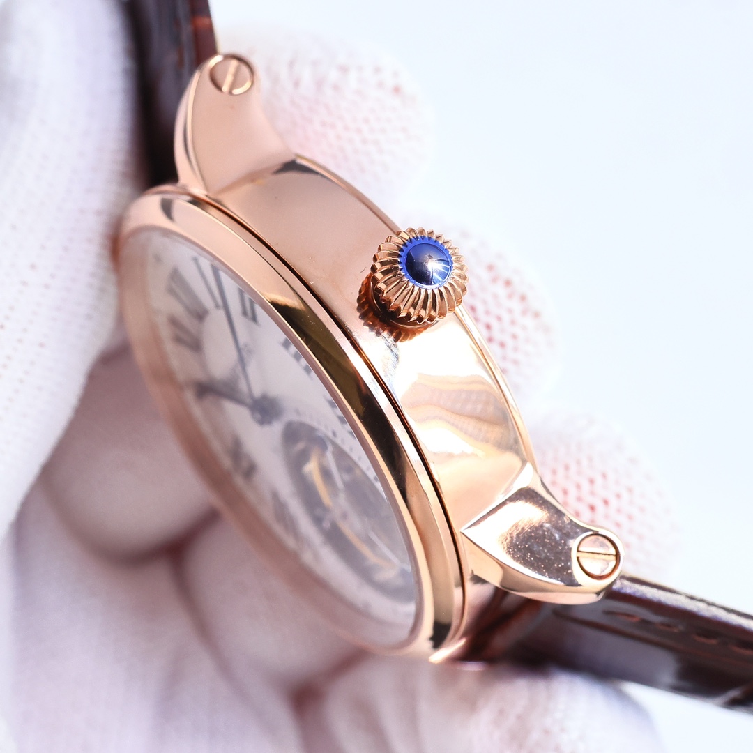 Cartier True Flywheel KF1 Rotonde de Cartier Tourbillon Cadran Love Tourbillon Watch