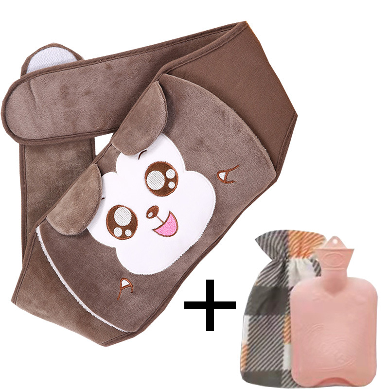 (❤️Early Winter Hot Sale-50% OFF-SAVE 50% OFF) Plush Refillable Hot Water Bottle Belt-BUY 2  FREE SHIPPING