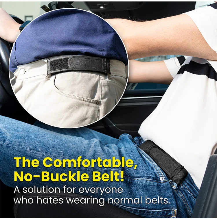 Ultra Light, No-Buckle Belt For Men, Women & Kids