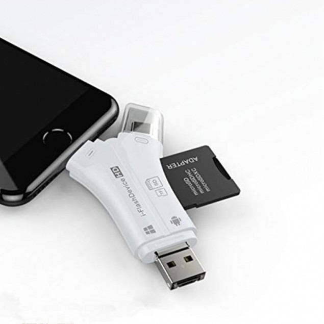 Black Friday Promotion 50% OFF - 4-in-1 Media Transfer with Memory Card