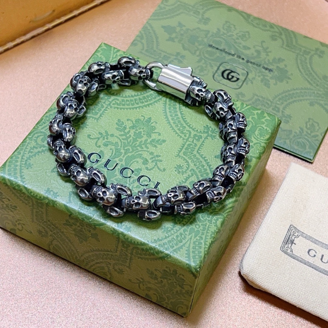Gucci skull vintage bracelet