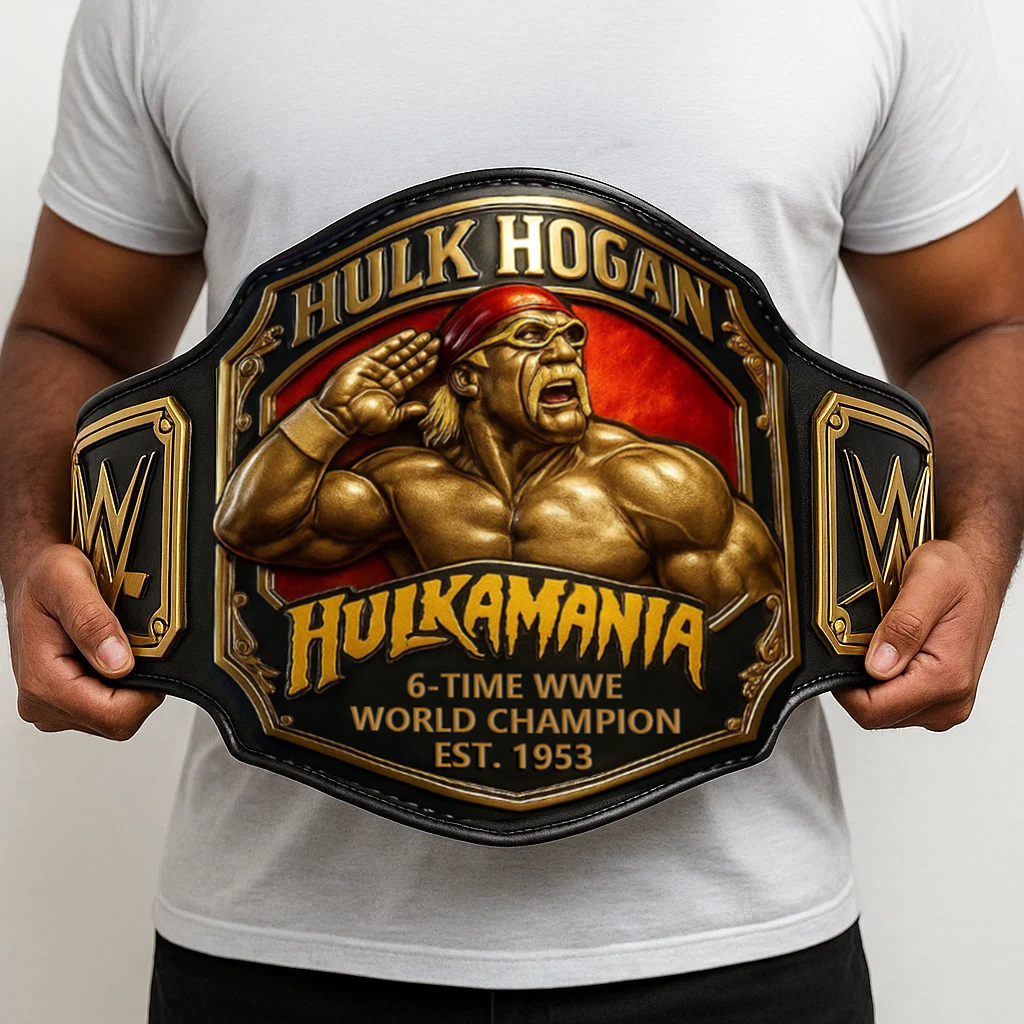 In Memory of Hulk Hogan WWE Championship Belt
